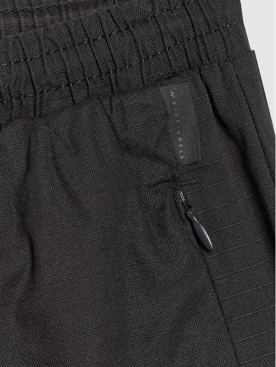 4F 4F Pantaloni di tessuto 4FRSS25TTROF1448-20S Nero Relaxed Fit