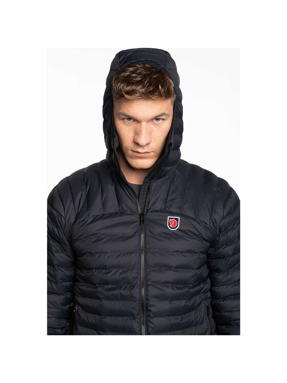 Fjällräven Fjällräven Kurtka przejściowa ken Expedition Lätt Hoodie M F86119-550 Czarny Classic Fit
