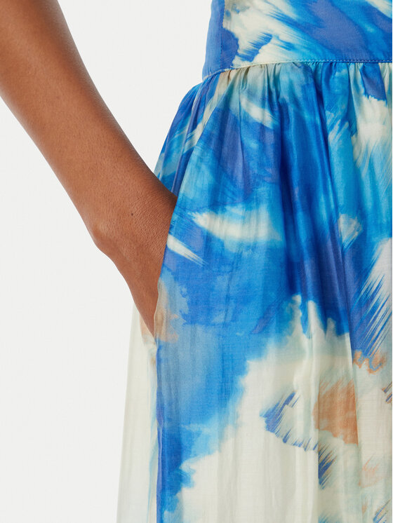 Marciano Guess Marciano Guess Φούστα maxi G6GD18 W1988 Μπλε Regular Fit