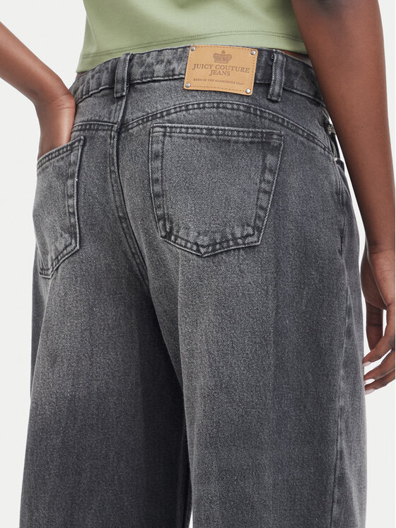 Juicy Couture Juicy Couture Blugi JCDJE225952 Gri Wide Leg
