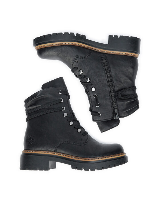 Rieker Rieker Stiefeletten 72621-00 Schwarz