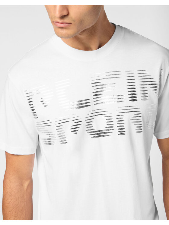 Plein Sport Plein Sport T-Shirt 19539 Biały Regular Fit