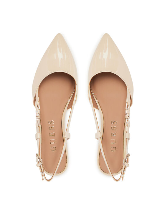 Guess Guess Baleriny FLTFR2 PAF05 Écru