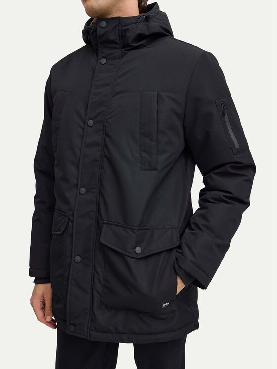 Blend Blend Ziemas jaka 20717537 Melns Regular Fit