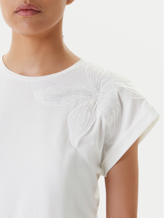 Morgan Morgan T-Shirt 251-DABANA Λευκό Regular Fit