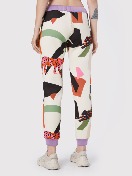 Waikane Vibe Waikane Vibe Pantaloni trening Leo Colorat Regular Fit