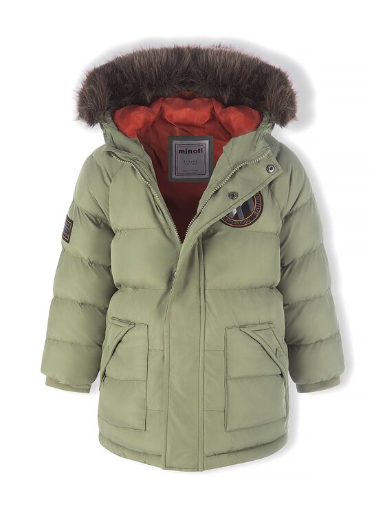 minoti minoti Kurtka zimowa 33COAT281 Khaki Parka Fit