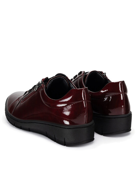 Clara Barson Clara Barson Halbschuhe CLAIRE WS6075-16 Dunkelrot