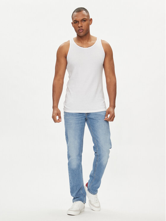 Jack & Jones Jack & Jones Tank top Havana 12251771 Biały Regular Fit