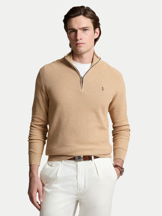 Polo Ralph Lauren Polo Ralph Lauren Пуловер 710932304500 Бежов Regular Fit