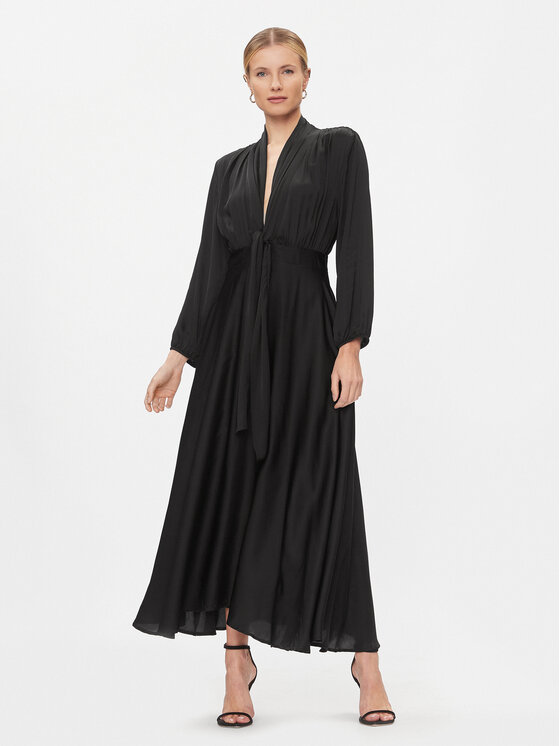 Dixie Dixie Φόρεμα κοκτέιλ AIFIULTA Μαύρο Regular Fit