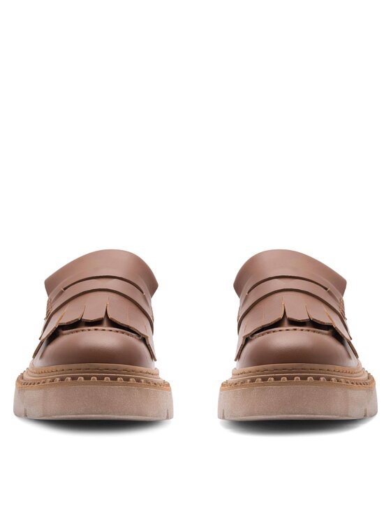 Badura Badura Loafers SINES-23FW110-V Hnedá