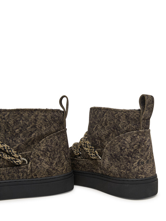 Inuikii Inuikii Śniegowce Classic Low Camouflage 1001.001.0581 Zielony ciemny
