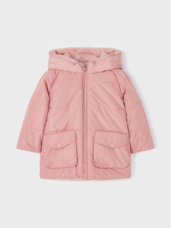 Mayoral Geacă din puf 4489 Roz Regular Fit