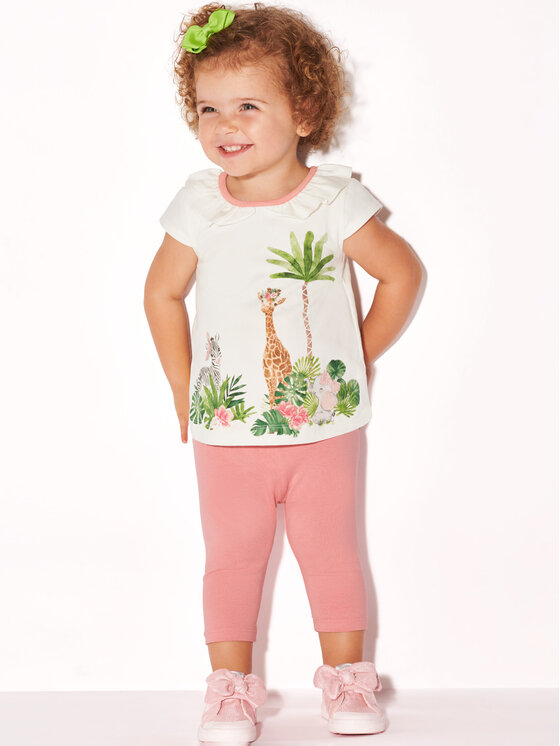 Completo T-shirt e leggings 1780 Multicolore