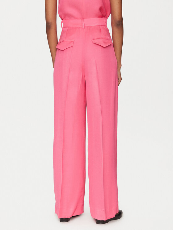 Marella Marella Pantaloni palazzo Pianosa 2515131041 Rosa Wide Leg