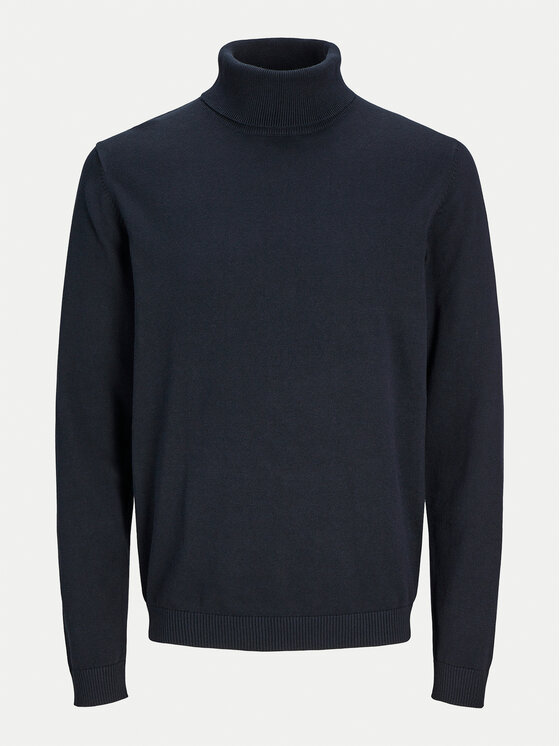 Jack&Jones Jack&Jones Rollkragenpullover Basic 12258051 Dunkelblau Regular Fit