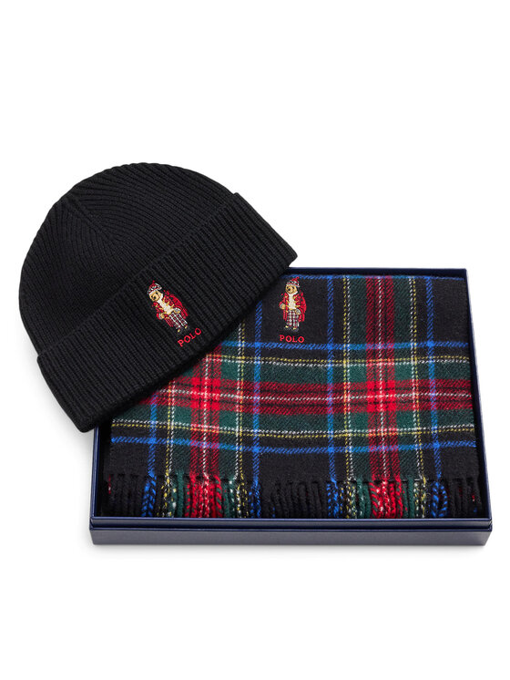 Polo Ralph Lauren Ensemble bonnet echarpe 449959531001 Multicolore Modivo