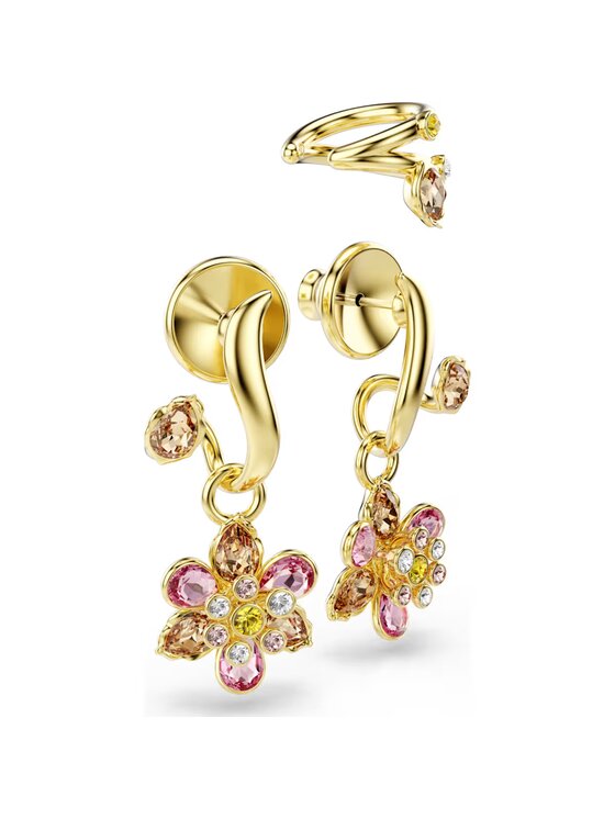 Swarovski Swarovski Naušnice Idyllia 5732386 Zlatna