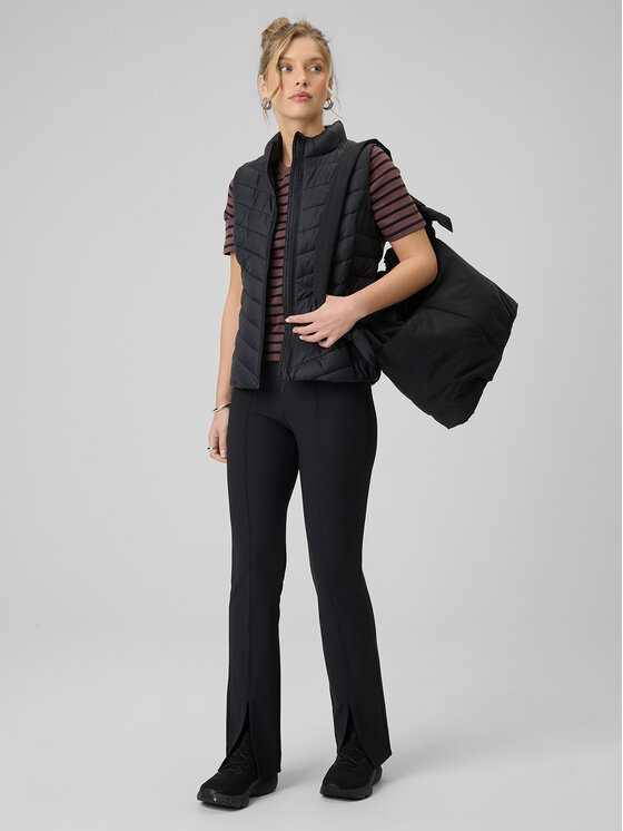 4F 4F Kamizelka EVERYDAY ACTIVE Czarny Regular Fit