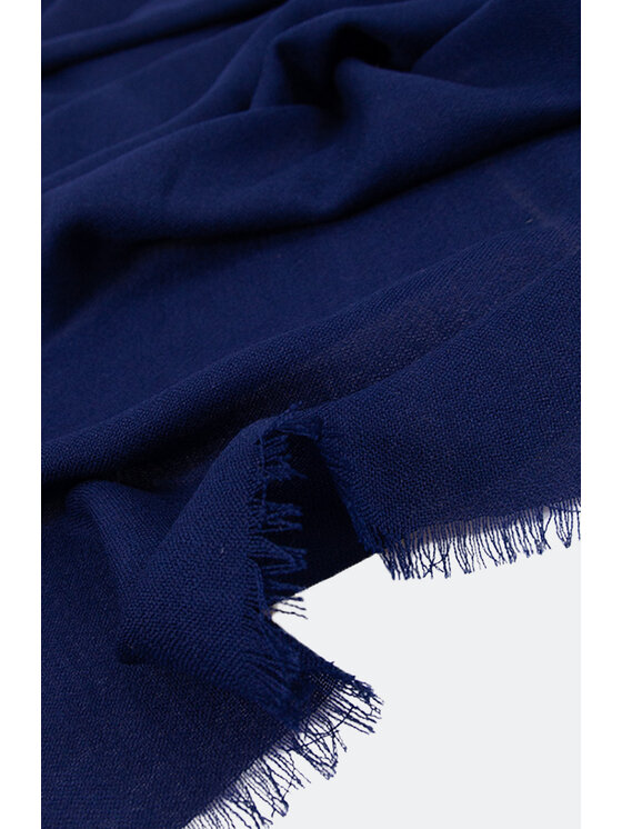 ALLORA BE UNIQUE ALLORA BE UNIQUE Scialle 100% wool Blu scuro