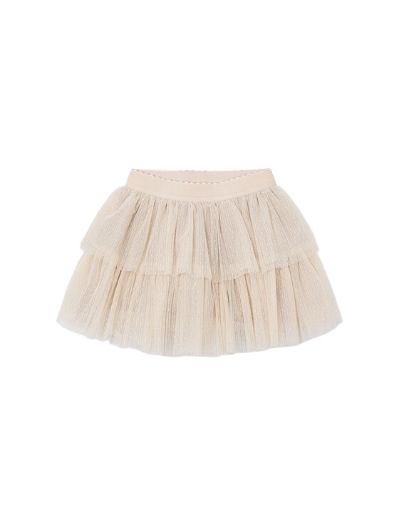 Mayoral Mayoral Tüllrock 4906 Beige Regular Fit