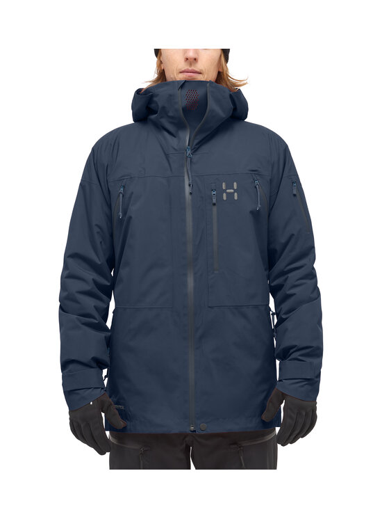 Haglöfs Haglöfs Kurtka outdoor Latnja GTX Insulated Jacket Men Granatowy Active Fit