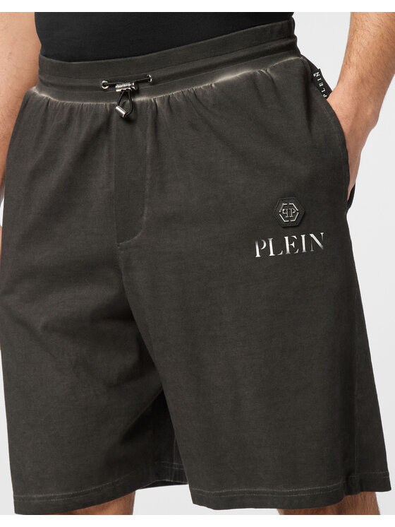 PHILIPP PLEIN PHILIPP PLEIN Szorty sportowe 24679 Czarny Jogger Fit