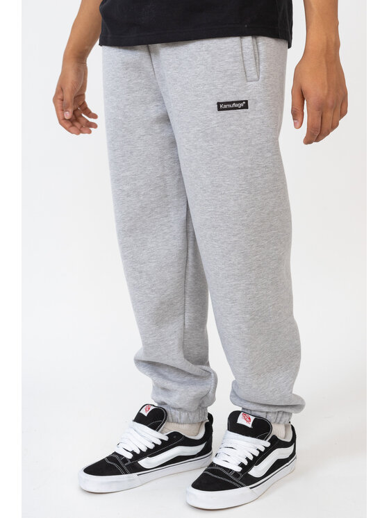 Kamuflage Kamuflage Spodnie dresowe Slanger Szary Baggy Fit