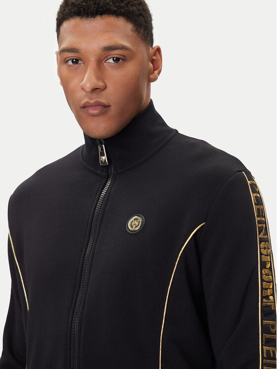 Plein Sport Plein Sport Mikina PAEC MJB3607 STE001N Čierna Regular Fit