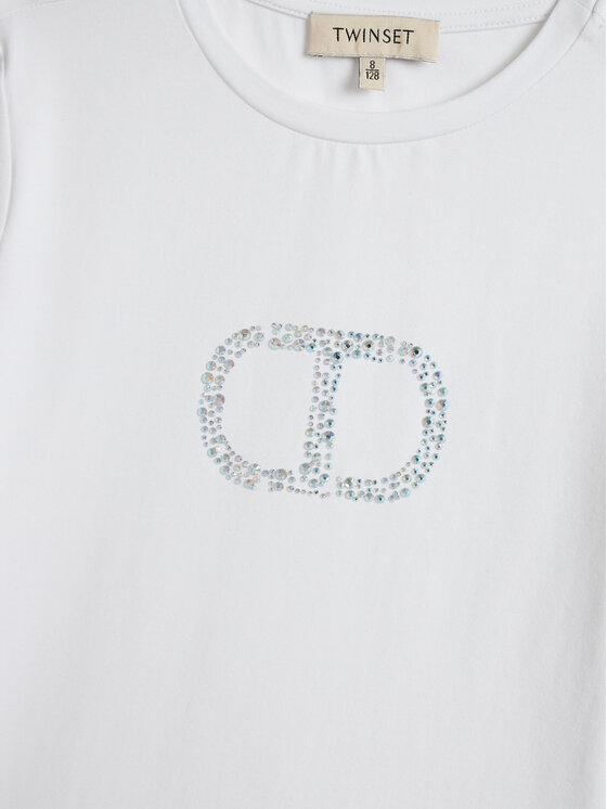 TWINSET TWINSET T-Shirt 251GJ2485 Λευκό Regular Fit