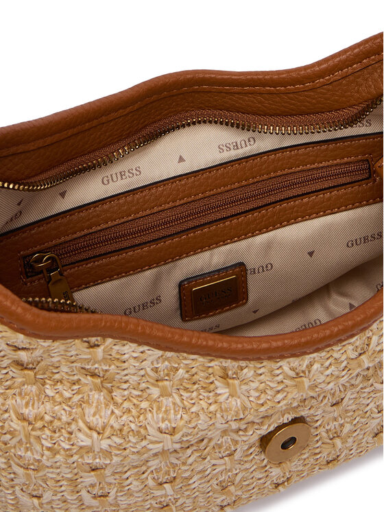 Guess Guess Дамска чанта Camden Mini HWRB93 08720 Бежов