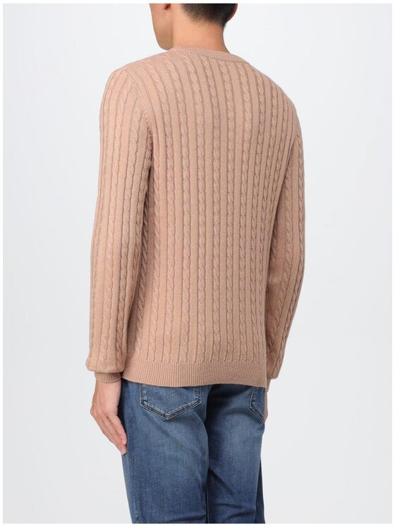 SUN68 SUN68 Maglione k43141-16 Beige Regular Fit
