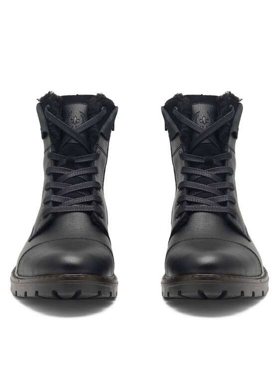 Rieker Rieker Schnürschuhe 32133-00 Schwarz