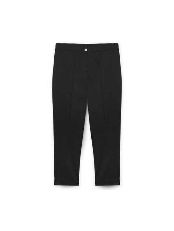 Fiorella Rubino Fiorella Rubino Spodnie materiałowe P709T004730N033 Czarny Regular Fit