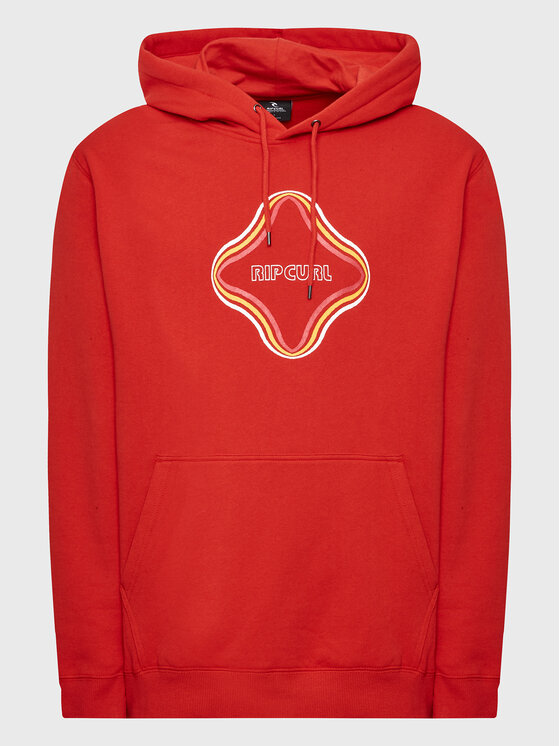 Rip Curl Rip Curl Світшот Surf Revival Vibrations 008MFL Червоний Regular Fit