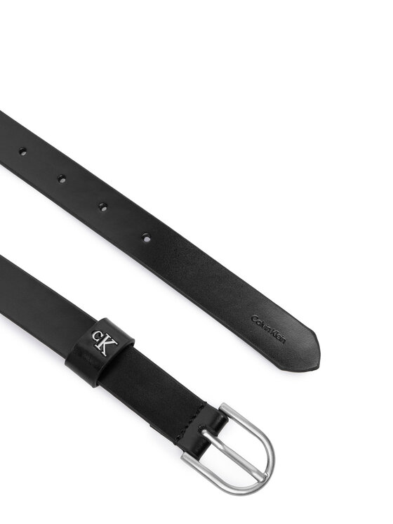 Calvin Klein Calvin Klein Josta Rounded Buckle Ck Loop 25Mm LV04F7107G Melns