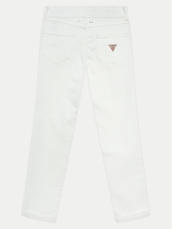 Guess Guess Дънки J4RB11 WE620 Бял Skinny Fit