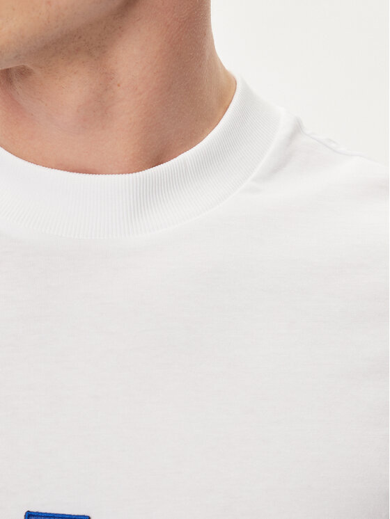 HUGO Hugo Tricou Nieros 50509991 Alb Regular Fit