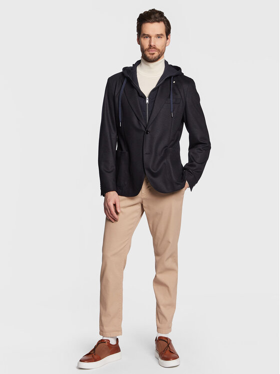 BOSS Boss Giacca da abito C-Hanry-J-224 50479369 Blu scuro Slim Fit