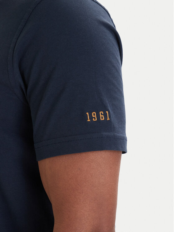 Aeronautica Militare Aeronautica Militare Tricou 261TS2534UJ00641 Bleumarin Regular Fit