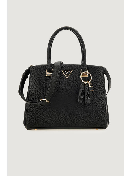 Guess Borsa NOELLE GIRLFRIEND SATCHEL Nero Modivo