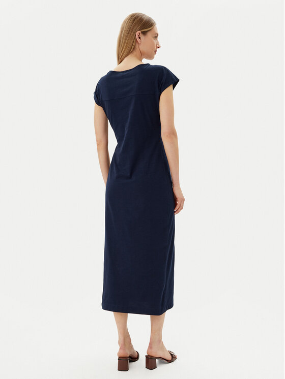 Tommy Hilfiger Tommy Hilfiger Ежедневна рокля WW0WW45159 Тъмносин Regular Fit