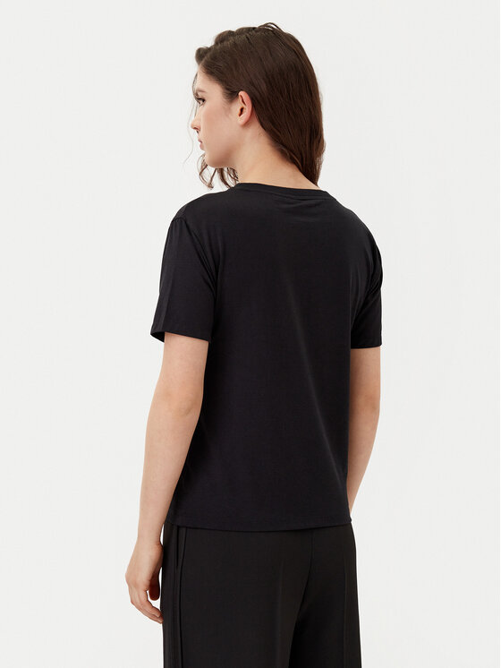 HUGO HUGO Тишърт 50534300 Черен Regular Fit
