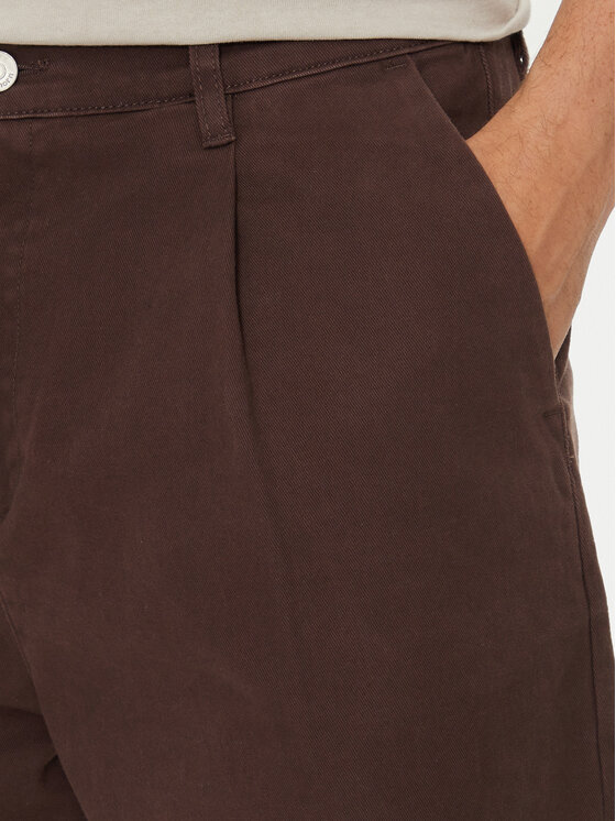 Outhorn Outhorn Chinosy OTHSS23TTROM190 Brązowy Regular Fit