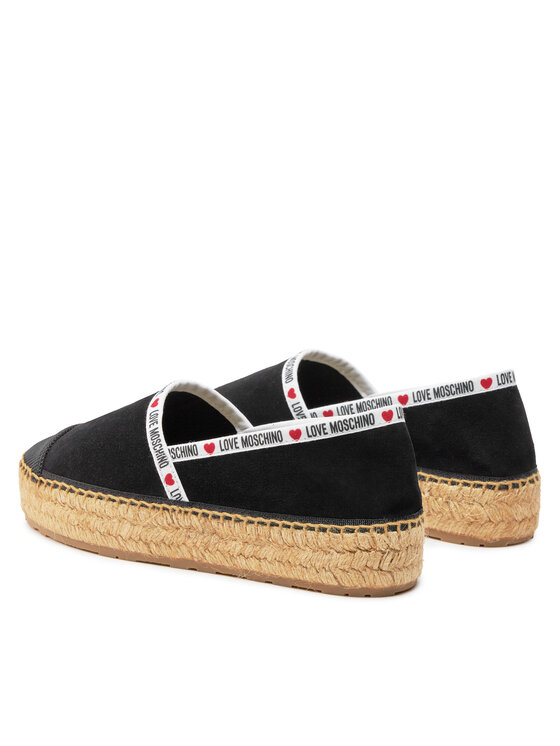 LOVE MOSCHINO LOVE MOSCHINO Espadryle JA10553G0IIG0000 Czarny
