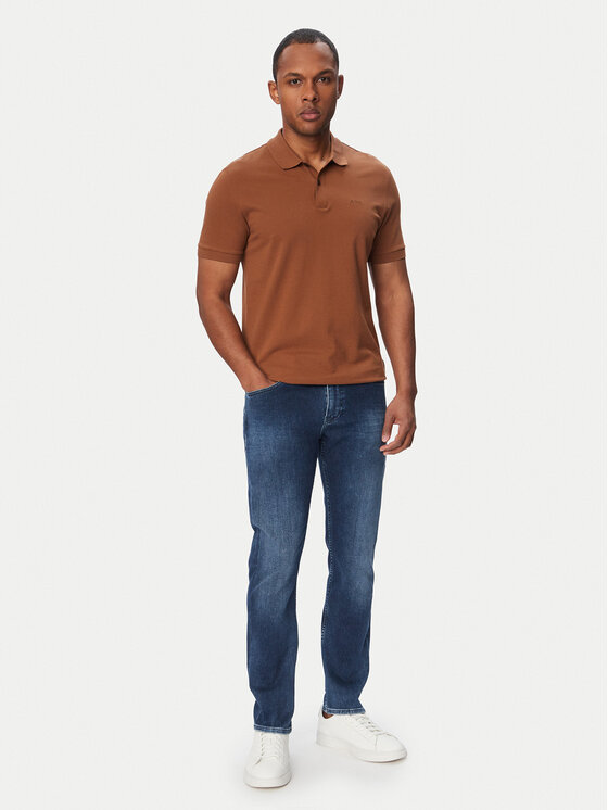 BOSS BOSS Jeansy Delaware 50557490 Granatowy Slim Fit