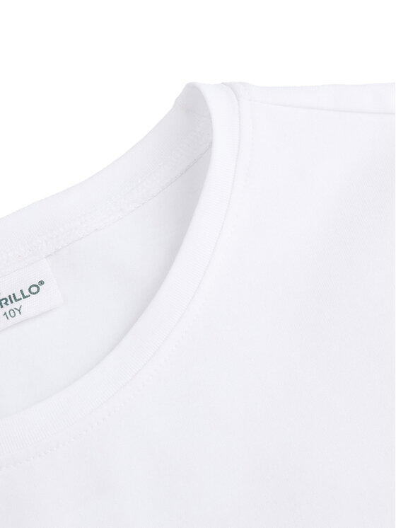 Coccodrillo Coccodrillo Marškinėliai WC5143210VGD Balta Regular Fit