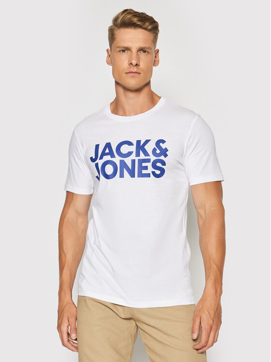 Jack & Jones Jack & Jones Komplet t-shirt majic﻿ Corp Logo 12191762 Pisana Regular Fit