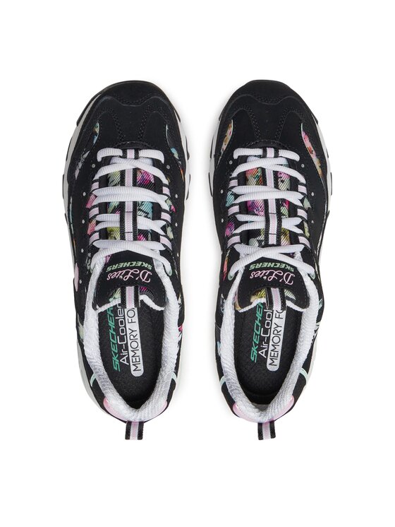 Skechers Skechers Sneakersy D'Lites-Blooming Fields 149794/BKMT Czarny
